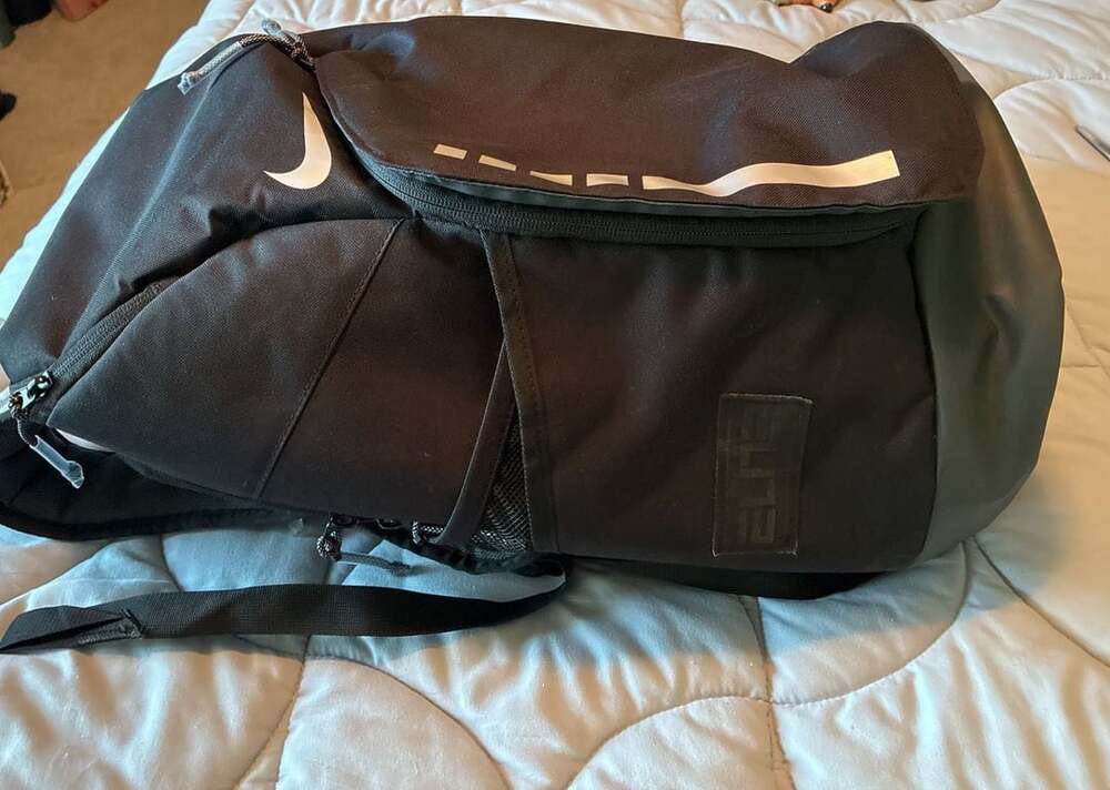 Nike Elite Pro Backpack Black Durable Material A807